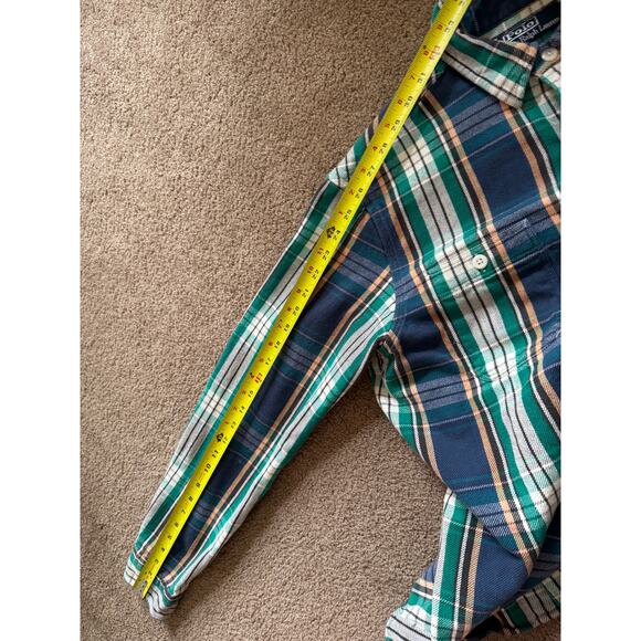 Vintage Polo by Ralph Lauren Mens Flannel Button Up Shirt Plaid Cotton Gorpcore - Picture 6 of 8